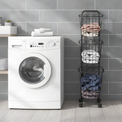 Three-Tier Square Laundry Basket
